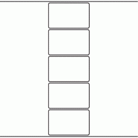 1031 - Label Size 90mm x 56mm - 1,190 labels per roll