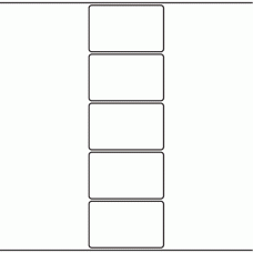 1031 - Label Size 90mm x 56mm - 1,190 labels per roll 