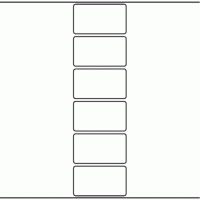 1037 - Label Size 80mm x 45mm - 1,420 labels per roll