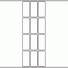 1047 - Label Size 32mm x 70mm - 2,850 labels per roll 