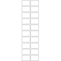 10566 - Label Size 38mm x 25.4mm - 4900 labels per roll