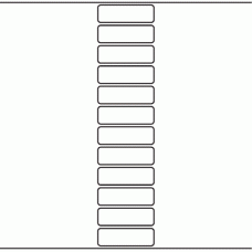 1057 - Label Size 64mm x 20mm - 3,010 labels per roll 