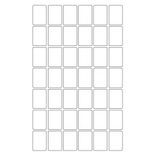 10573 - Label Size 26mm x 37mm - 10520 labels per roll 