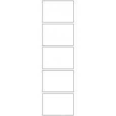 10576 - Label Size 80mm x 55mm - 1190 labels per roll 
