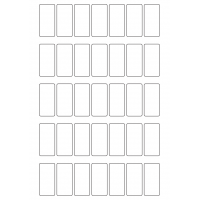 10581 - Label Size 23mm x 48mm - 8300 labels per roll