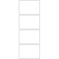 10583 - Label Size 100mm x 68mm - 980 labels per roll
