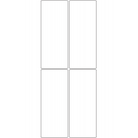 10584 - Label Size 60mm x 150mm - 920 labels per roll