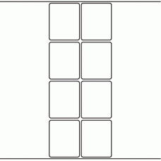 1059 - Label Size 49mm x 60mm - 2,200 labels per roll 