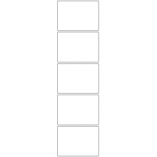 10592 - Label Size 80mm x 58mm - 1150 labels per roll 