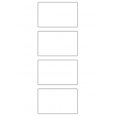10599 - Label Size 102mm x 64mm - 950 labels per roll 