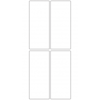 10601 - Label Size 60mm x 142mm - 950 labels per roll