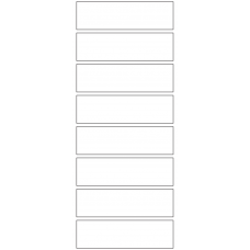 10602 - Label Size 115mm x 33mm - 1900 labels per roll 