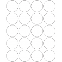 10604 - Label Size 55mm dia - 4740 labels per roll