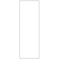 10613 - Label Size 80mm x 236mm - 290 labels per roll