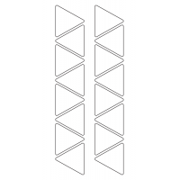 10621 - Label Size 36.341mm x 40mm - 4900 labels per roll