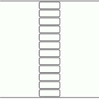 1063 - Label Size 60mm x 20mm - 3,010 labels per roll