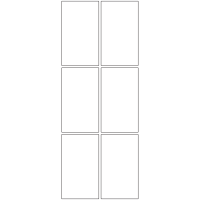 10637 - Label Size 52mm x 90mm - 1500 labels per roll