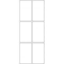 10637 - Label Size 52mm x 90mm - 1500 labels per roll 