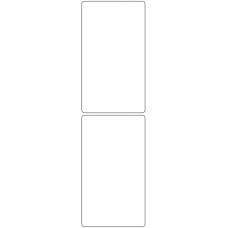 10641 - Label Size 80mm x 140mm - 490 labels per roll 