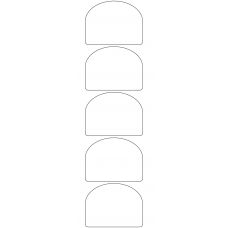 10647 - Label Size 90.023mm x 68mm - 980 labels per roll 