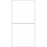 10650 - Label Size 140mm x 140mm - 490 labels per roll