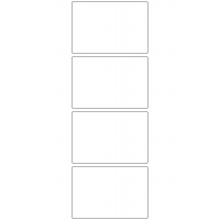 10657 - Label Size 110mm x 75mm - 880 labels per roll