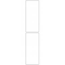 10658 - Label Size 69mm x 166mm - 410 labels per roll 
