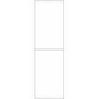 10660 - Label Size 112mm x 186mm - 370 labels per roll