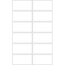 10672 - Label Size 116mm x 60mm - 2200 labels per roll 