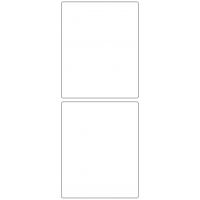 10678 - Label Size 117mm x 145mm - 460 labels per roll