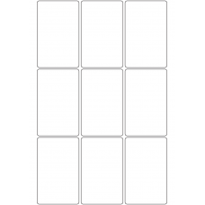 10682 - Label Size 60mm x 95mm - 2160 labels per roll 