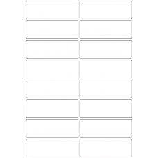 10704 - Label Size 102mm x 35mm - 3640 labels per roll 