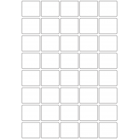 10720 - Label Size 40mm x 35mm - 9090 labels per roll