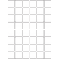 10723 - Label Size 35mm x 35mm - 10910 labels per roll 