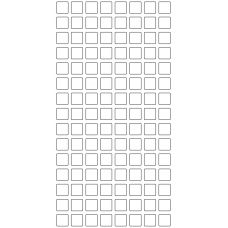 10745 - Label Size 15mm x 15mm - 28450 labels per roll 