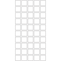 10746 - Label Size 26mm x 26mm - 11850 labels per roll