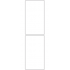 10776 - Label Size 78mm x 140mm - 490 labels per roll 
