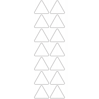 10780 - Label Size 45mm x 39.8mm - 3220 labels per roll