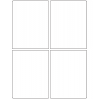 10784 - Label Size 89mm x 117mm - 1160 labels per roll