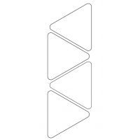 10786 - Label Size 85mm x 75.4mm - 1340 labels per roll
