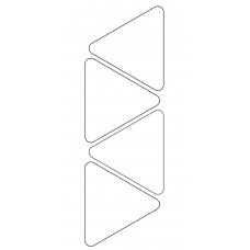 10786 - Label Size 85mm x 75.4mm - 1340 labels per roll 