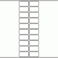 1079 - Label Size 50mm x 26mm - 4,740 labels per roll