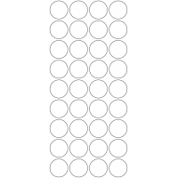 10793 - Label Size 30mm dia - 8530 labels per roll