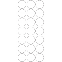 10794 - Label Size 41mm dia - 4770 labels per roll