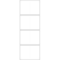 10796 - Label Size 102mm x 74mm - 920 labels per roll