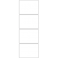 10796 - Label Size 102mm x 74mm - 920 labels per roll 