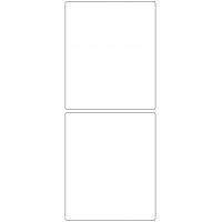 10800 - Label Size 123mm x 146mm - 460 labels per roll