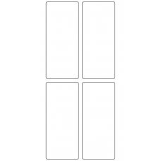 10802 - Label Size 44mm x 103mm - 1300 labels per roll 