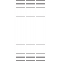 10814 - Label Size 30mm x 10mm - 15500 labels per roll