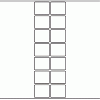 1082 - Label Size 48mm x 40mm - 3,000 labels per roll